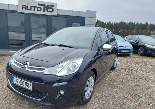 Citroen C3 cena 24900 przebieg: 136900, rok produkcji 2014 z Lębork małe 704